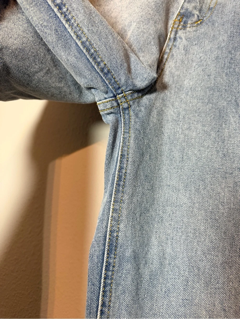 Lioness High Rise Straight Leg Jeans Size 4 Light Wash Cropped 90s Vintage Style
